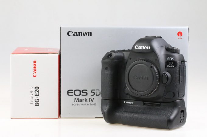 Canon EOS 5D Mark IV mit Batteriegriff - #173056003288