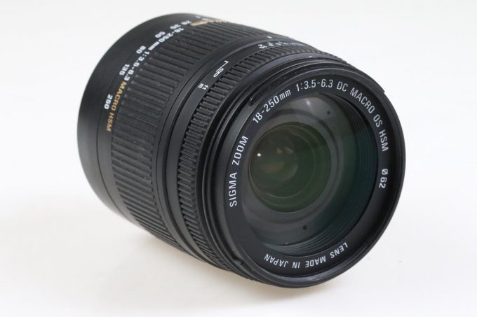 Sigma 18-250mm f/3,5-6,3 DC OS HSM für Nikon F (DX) - #14404490