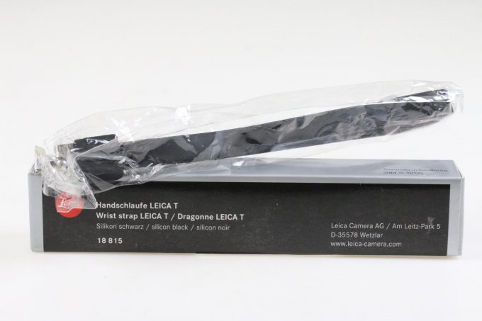 Leica Handschlaufe für T schwarz 18815