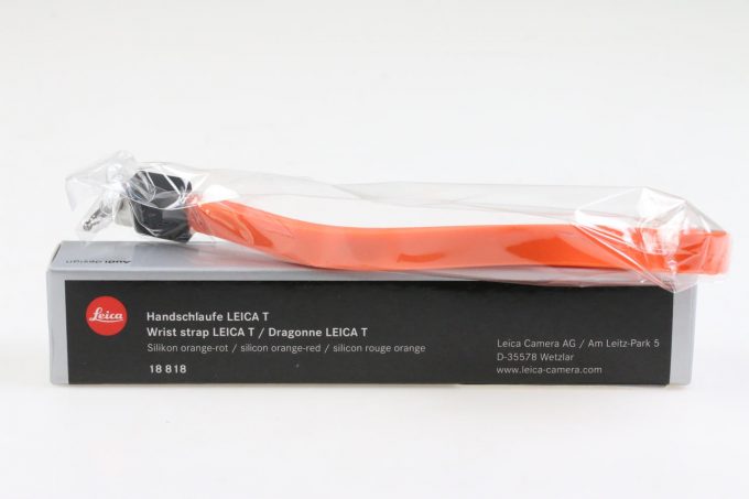 Leica Handschlaufe für Leica T orange 18818