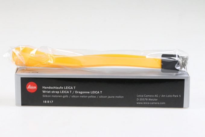Leica Handschlaufe für Leica T - 18817 gelb