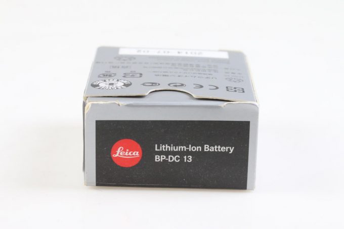 Leica Battery Pack BP-DC13 schwarz 18773