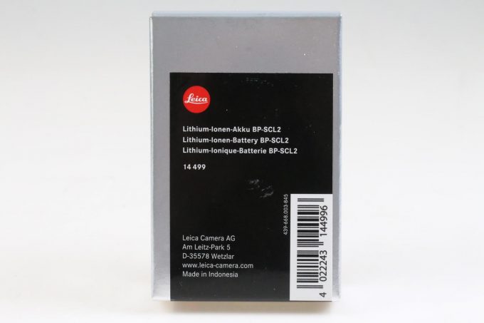 Leica BP-SCL2 Akku 14499