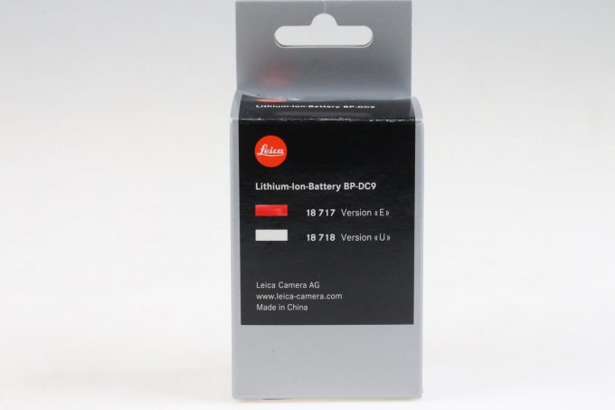 Leica Battery Pack BP-DC9 18717