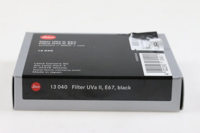 Leica UVa II E67 13040 Filter