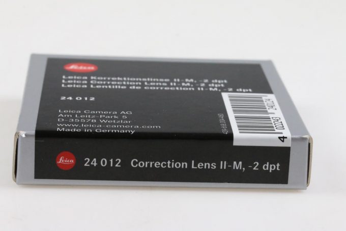 Leica Korrektionslinse II -2.0 für Leica M 24012