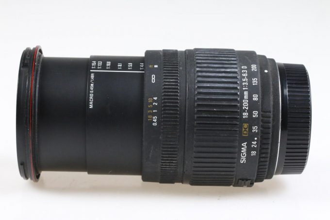 Sigma 18-200mm f/3,5-6,3 DC D für Nikon F (DX)