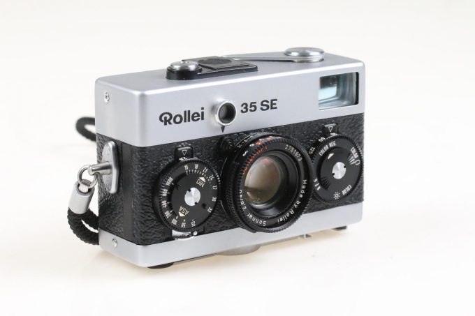 Rollei 35 SE Sucherkamera - Made in Singapore - silber - #2751979