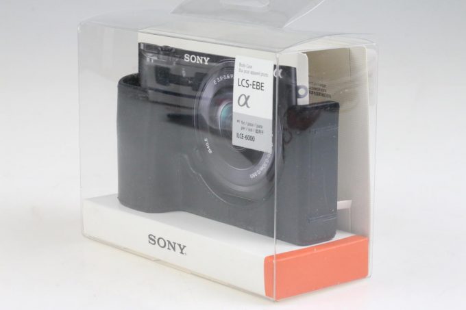 Sony LCS-EBE Halbschale / schwarz