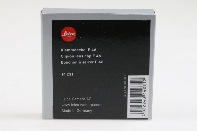 Leica Objektivdeckel 14231 E46