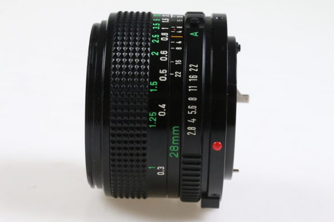 Canon FD 28mm f/2,8 - #260775