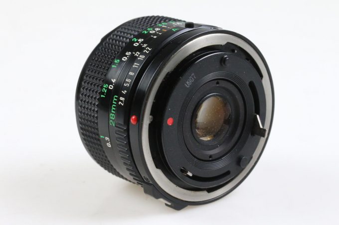 Canon FD 28mm f/2,8 - #260775