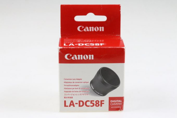 Canon Objektivadapter LA-DC58F für PowerShot A610/A620
