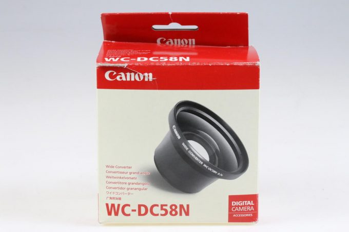 Canon WC-DC58N 0,7x Weitwinkelvorsatz