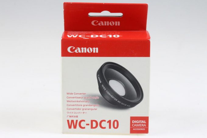 Canon WC-DC10 Weitwinkelvorsatz für PowerShot S80