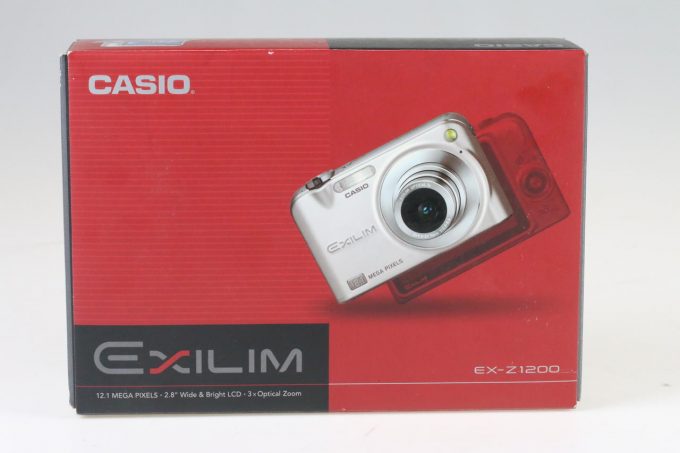 Casio Exilim EX-Z1200 Digitalkamera - Schwarz - #4971850622772