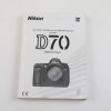 Nikon D70 Bedienungsanleitung Deutsch