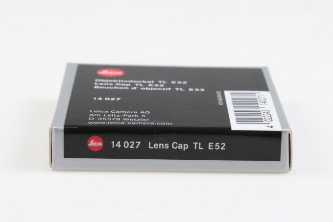 Leica Objektivdeckel TL E52 14027