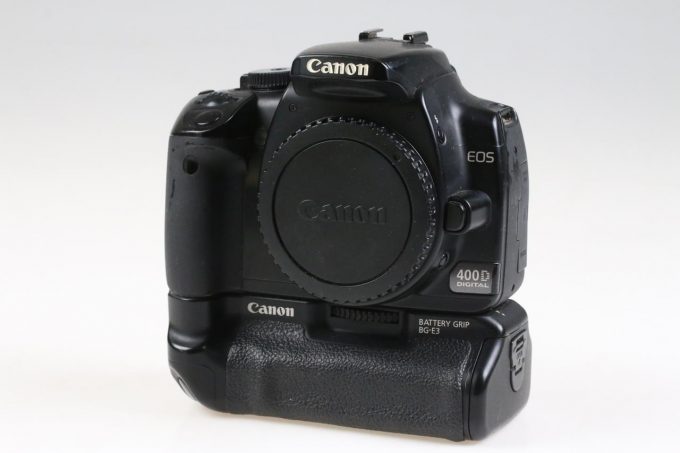 Canon EOS 400D mit Zubehörpaket