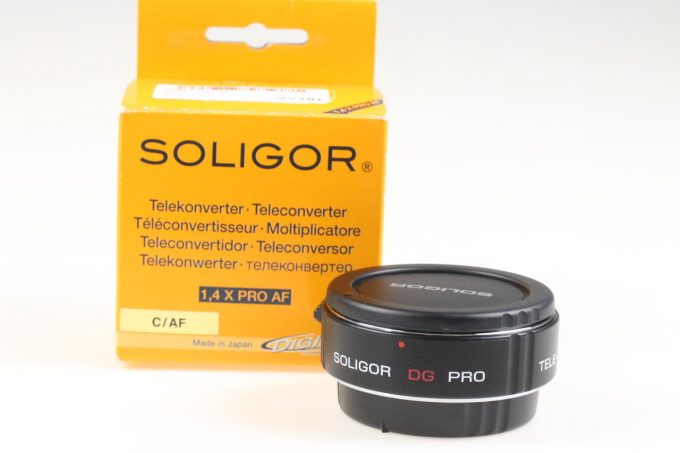 Soligor Telekonverter 1,4x DG II Pro AF für Canon EF