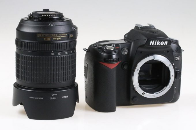 Nikon D90 mit AF-S DX 18-105mm f/3,5-5,6 G ED VR - #6274635