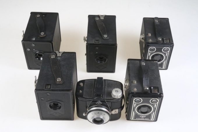 Agfa Kovolut diverse Box Kameras - 6 Stück