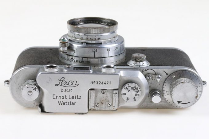 Leica IIIa mit Summar 5cm f/2,0 - #324473