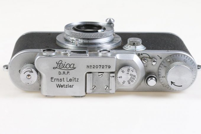 Leica IIIa mit Elmar 5cm f/3,5 / - #207279