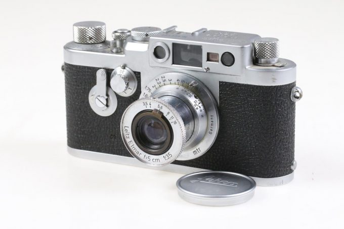 Leica IIIg mit M39 Elmar 50mm f/3,5 - #829278