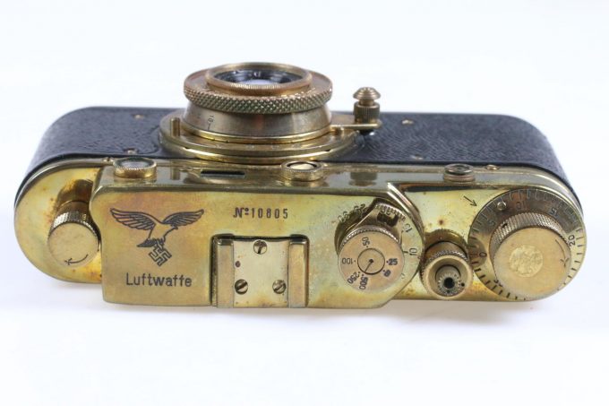 Leica Fälschung Gold/Luftwaffen-Eigentum