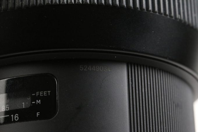 Sigma 85mm f/1,4 DG HSM Art für Nikon F - #52449034 - Image 5