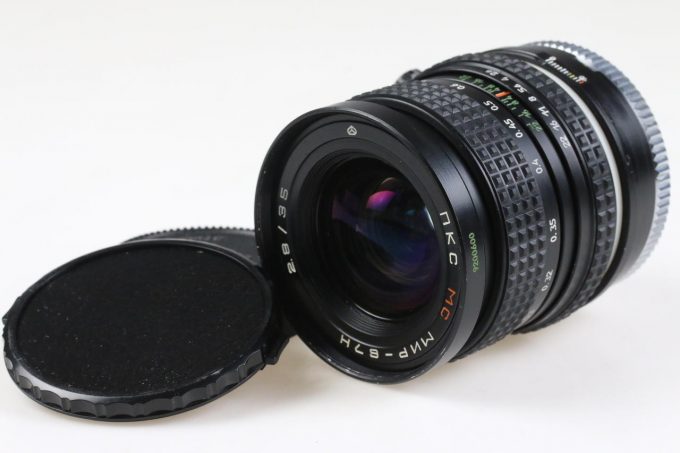 Arsenal 35mm f/2,8 PCS Mir-67 MC Shift-Objektiv für Nikon F - #9200600