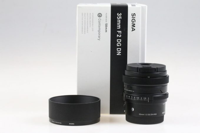 Sigma 35mm f/2,0 DG DN für Sony E-Mount - #55229409