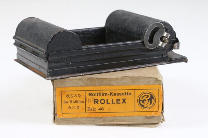 Rollex Patent Rollfilmkassette 6 x 8,5cm
