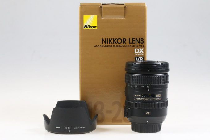 Nikon AF-S DX 18-200mm f/3,5-5,6 ED VR II - #42175113