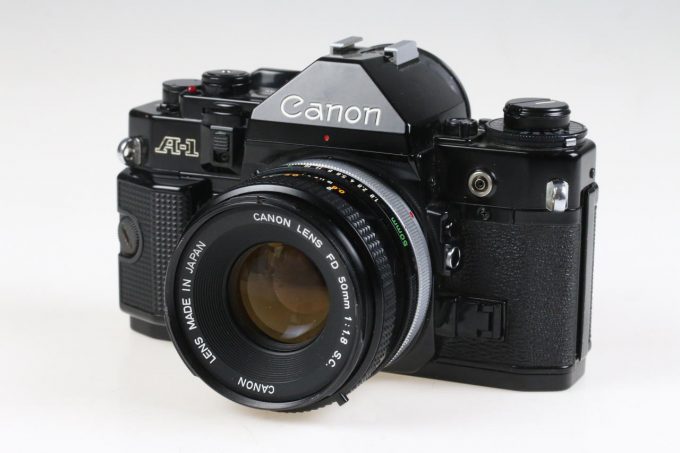 Canon A-1 mit FD 50mm f/1,8 - #576045