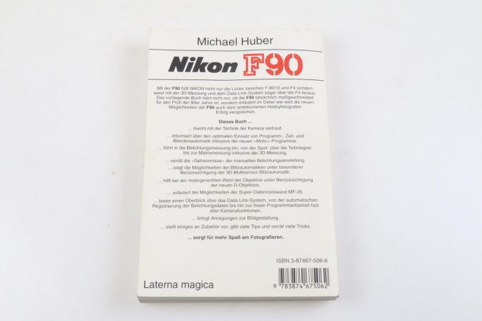 Nikon F90 Handbuch