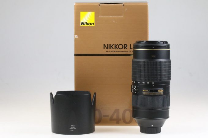 Nikon AF-S NIKKOR 80-400mm f/4,5-5,6 G ED VR - #242299