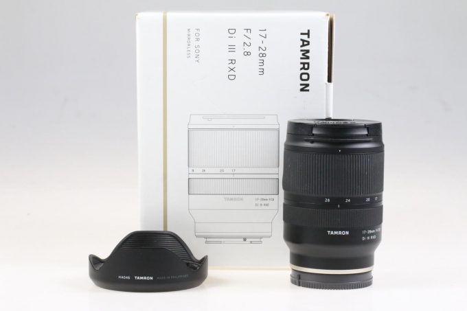 Tamron 17-28mm f/2,8 Di III RXD für Sony FE - #037249