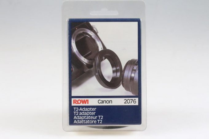 Rowi - T2 Adapter für Canon