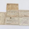Identitäts Karten Eisenbahn 1905-13 - 6 Stück - Image 2