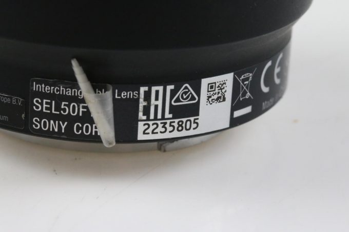 Sony FE 50mm f/1,8 - #2235805