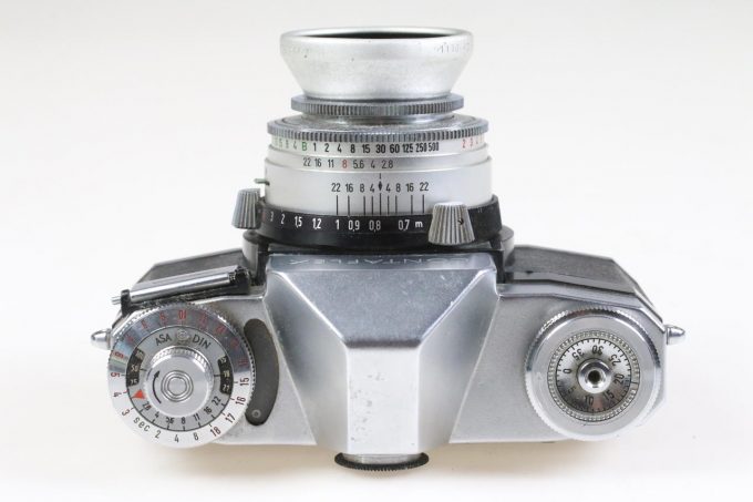 Zeiss Ikon Contaflex III mit Tessar 50mm f/2,8 - #M42155