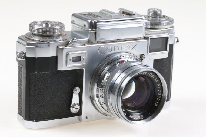 Zeiss Ikon CONTAX IIIa mit Sonnar 50mm f/2,0 - #B95913