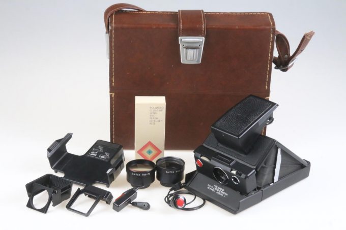 Polaroid SX-70 Land Camera - Alpha 1 Model 2 - schwarz - DEFEKT
