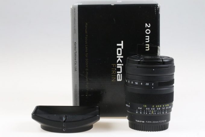 Tokina 20mm f/2,0 Firin für Sony E-Mount - #9601414