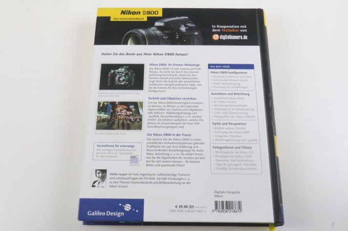 Handbuch für Nikon D800