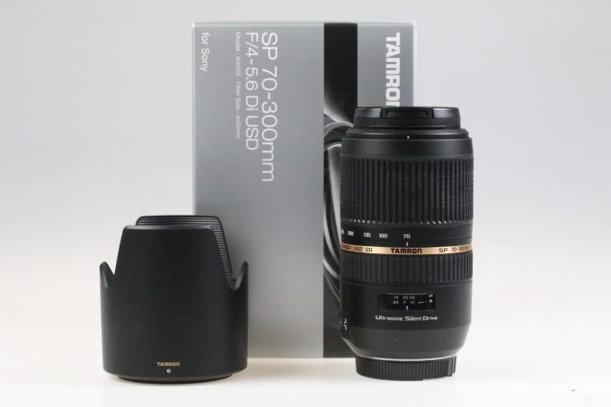 Tamron 70-300mm f/4,0-5,6 DI SP für Sony/Minolta - #026343