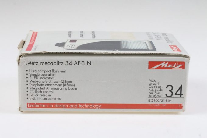 Metz Mecablitz 34 AF-3 N für Nikon - #102951