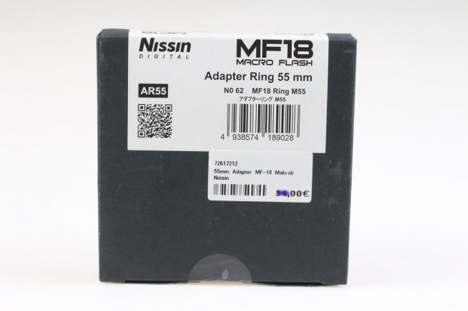 Nissin MF-18 Macro-Ringblitz Adapter 55mm